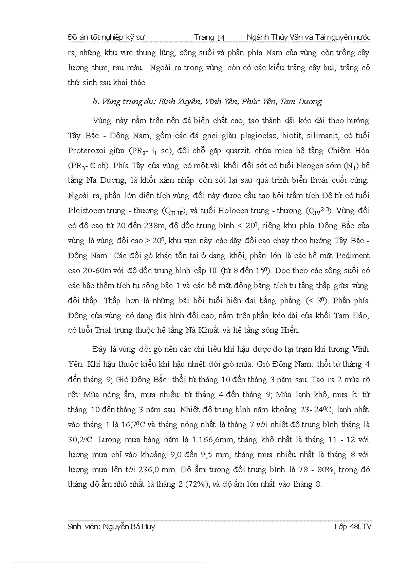 image for page Tính toán Thủy văn và Điều tiết hồ chứa Xạ Hương huyện Bình Xuyên tỉnh Vĩnh Phúc