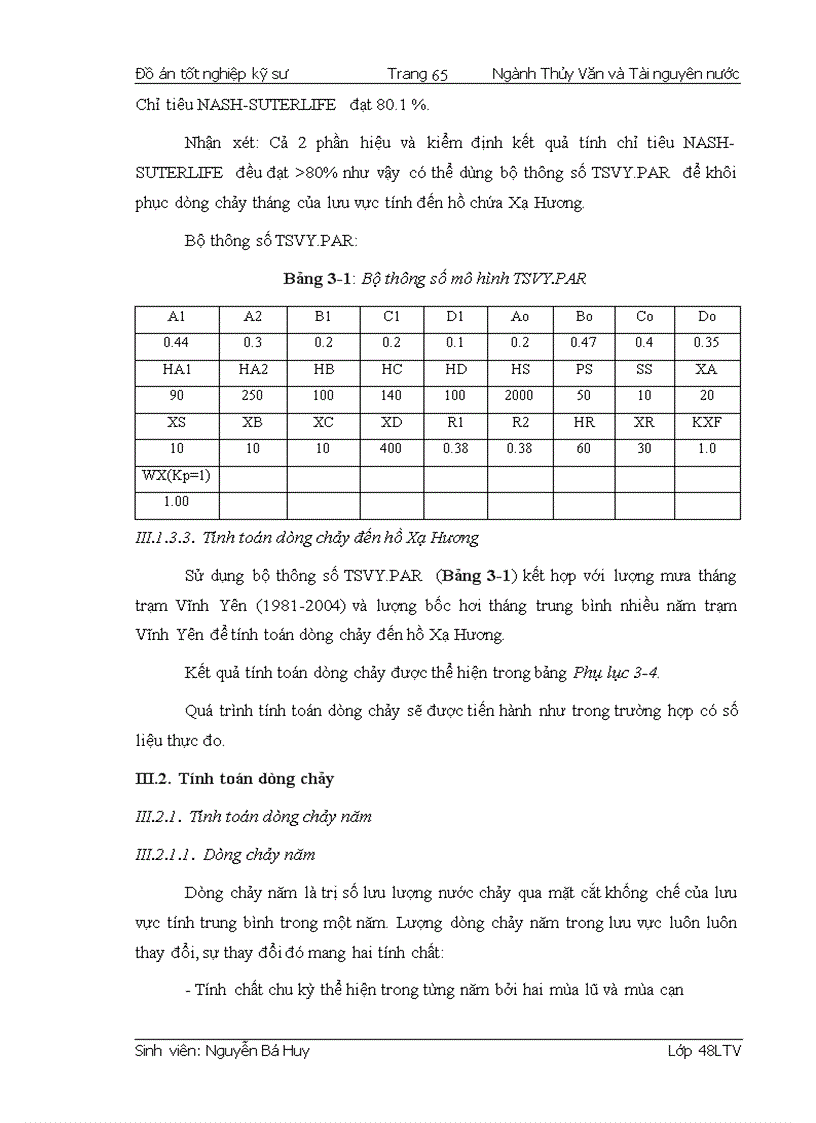 image for page Tính toán Thủy văn và Điều tiết hồ chứa Xạ Hương huyện Bình Xuyên tỉnh Vĩnh Phúc