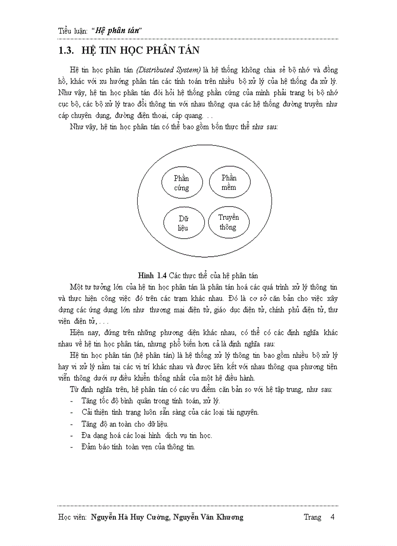 image for page Hệ phân tán