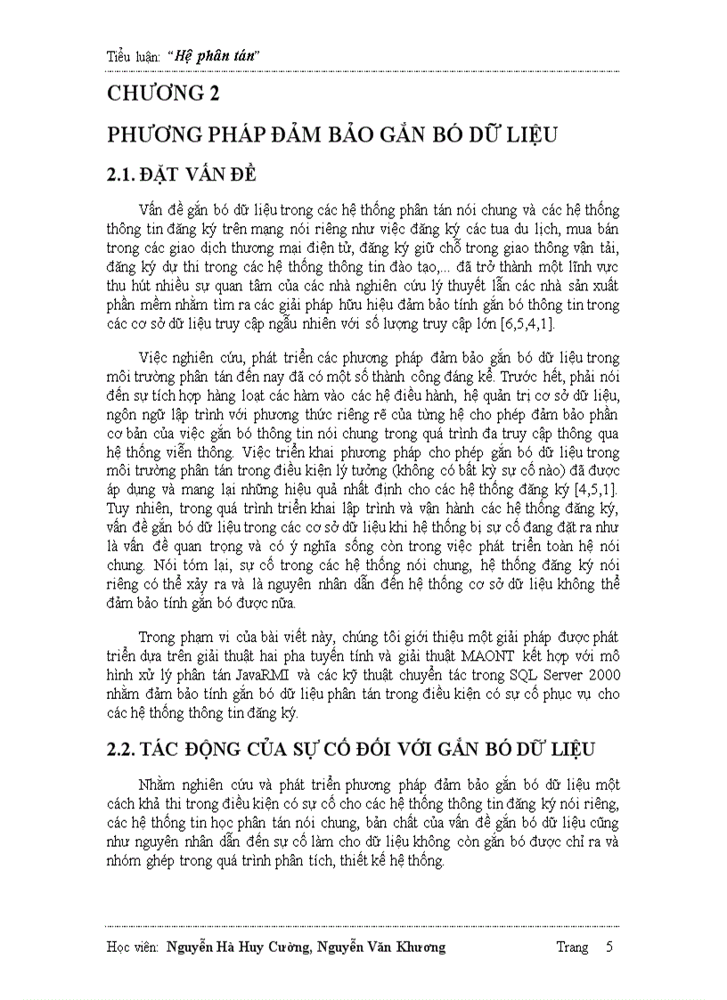 image for page Hệ phân tán