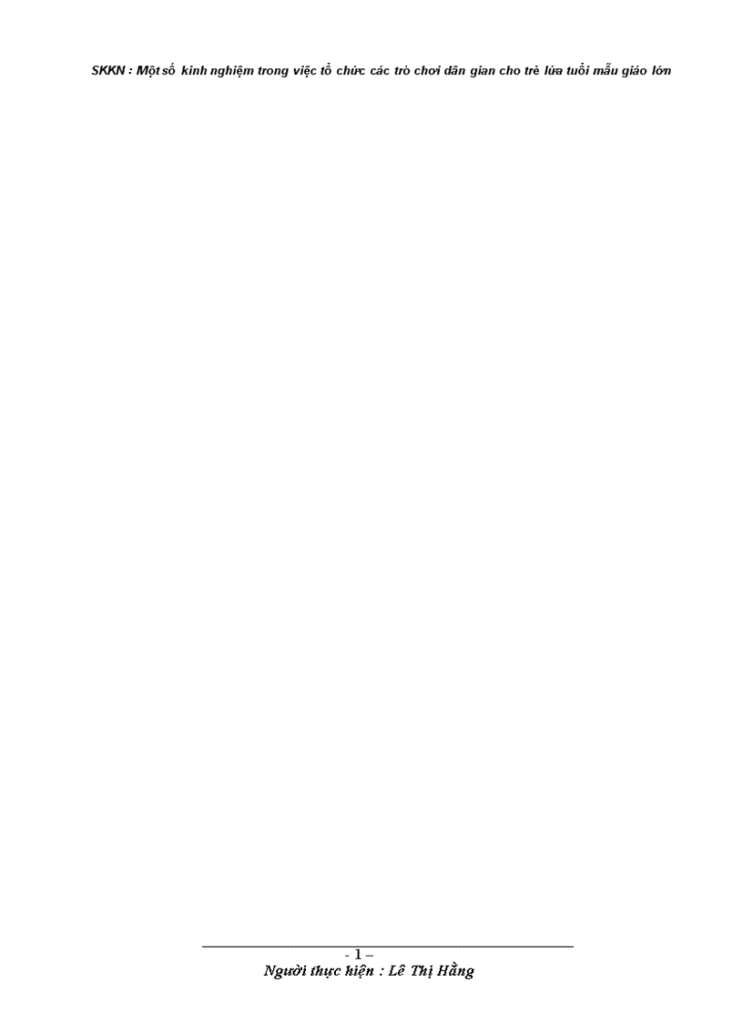 image for page Một số kinh nghiệm trong việc tổ chức các trò chơi dân gian cho trẻ lưa tuổi Mẫu giáo lớn sáng kiến kinh nghiệm dạy học