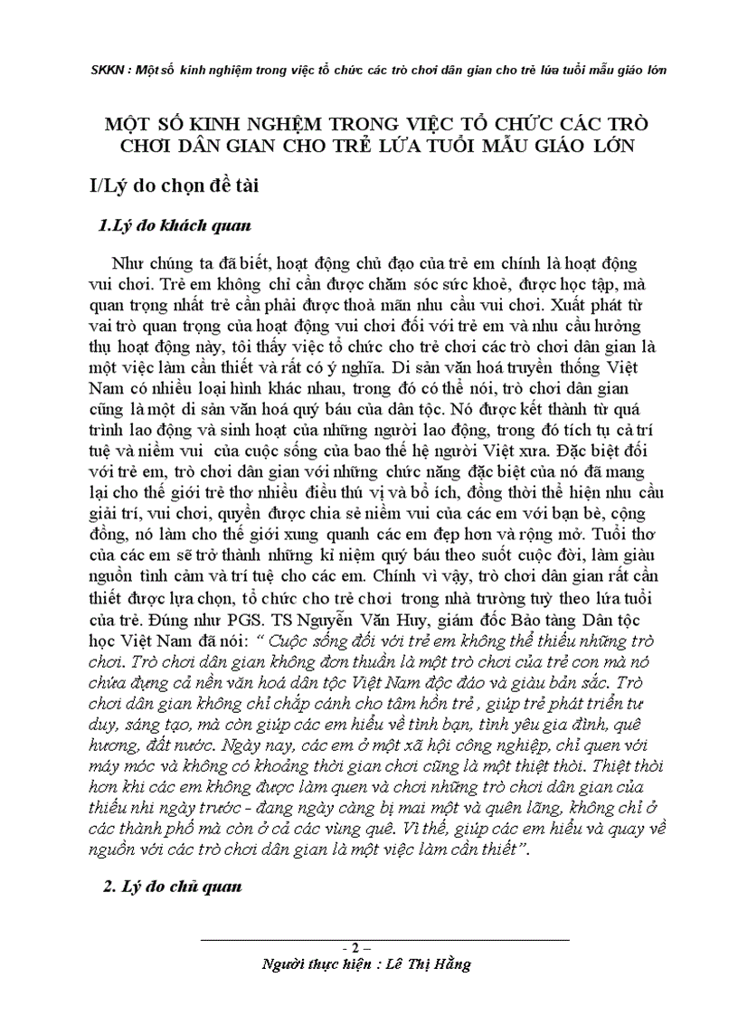 image for page Một số kinh nghiệm trong việc tổ chức các trò chơi dân gian cho trẻ lưa tuổi Mẫu giáo lớn sáng kiến kinh nghiệm dạy học