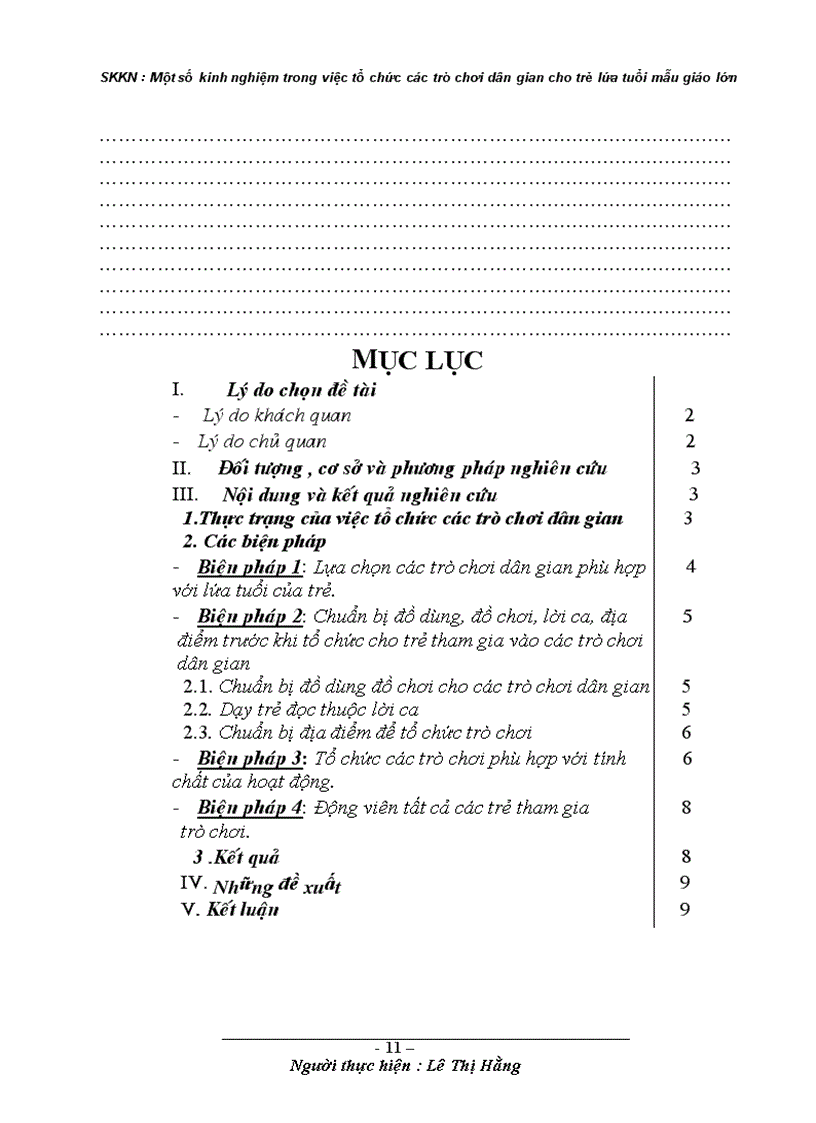 image for page Một số kinh nghiệm trong việc tổ chức các trò chơi dân gian cho trẻ lưa tuổi Mẫu giáo lớn sáng kiến kinh nghiệm dạy học