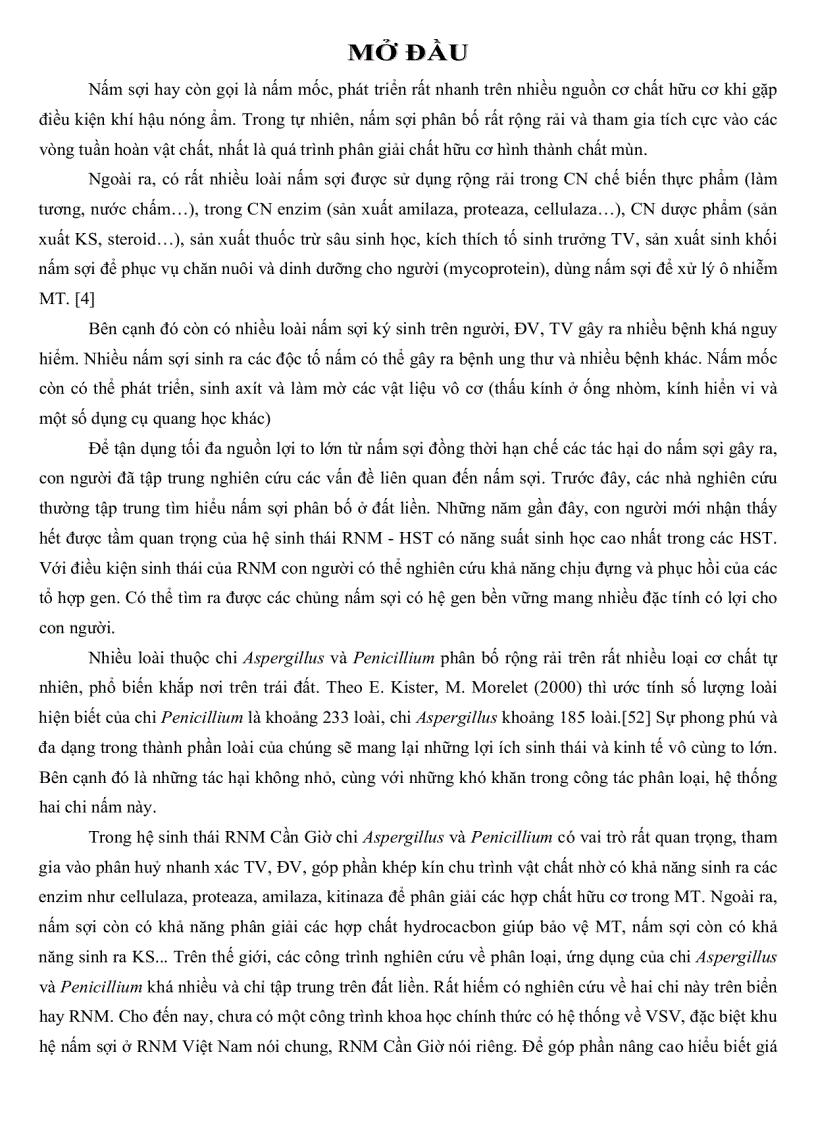 image for page Khảo sát đặc điểm sinh học một số nhóm nấm sợi từ rừng ngập mặn Cần Giờ TP Hồ Chí Minh