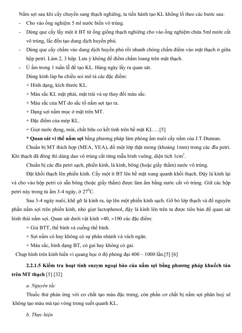 image for page Khảo sát đặc điểm sinh học một số nhóm nấm sợi từ rừng ngập mặn Cần Giờ TP Hồ Chí Minh