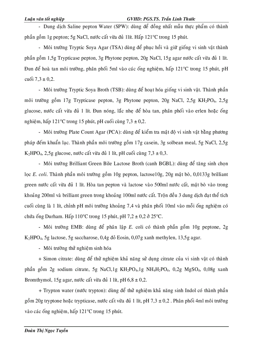 image for page Xây dựng quy trình phát hiện ESCHERICHIA COLI trong thực phẩm bằng phương pháp PCR POLYMERASE CHAIN REACTION và thử nghiệm ứng dụng