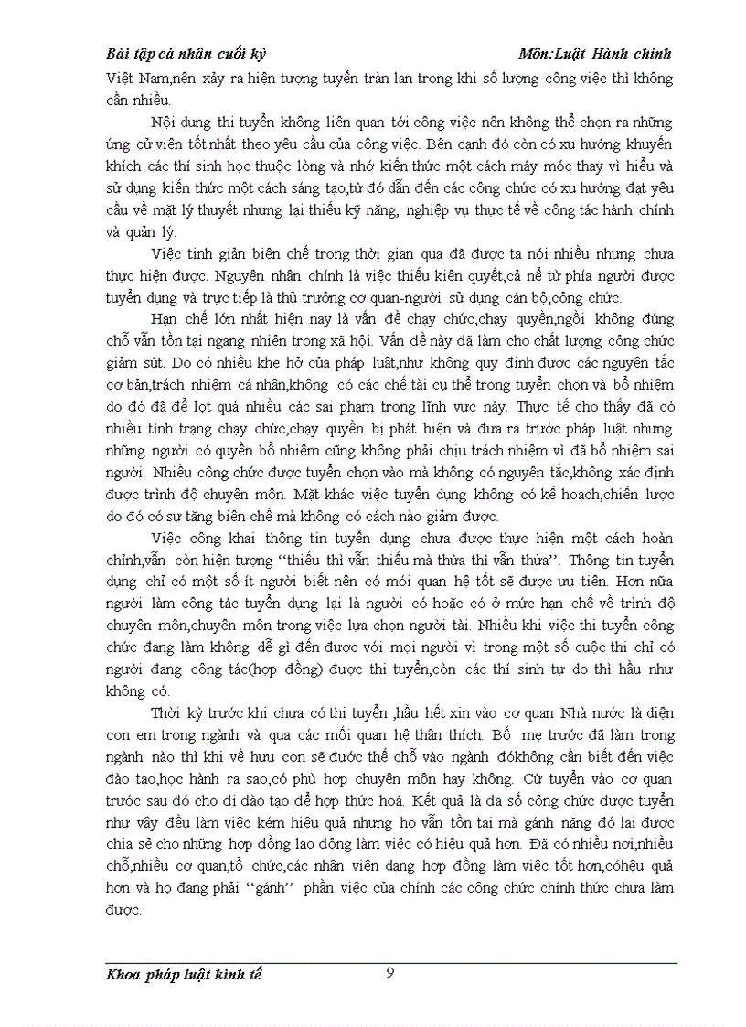 image for page Một số vấn đề lý luận và thực tiễn về tuyển dụng công chức hiện nay