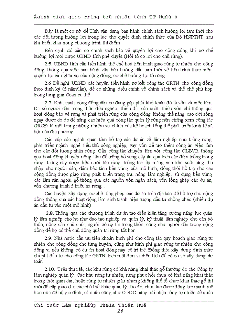 image for page Đánh giá giao rừng tự nhiên cho các đối tượng hưởng lợi