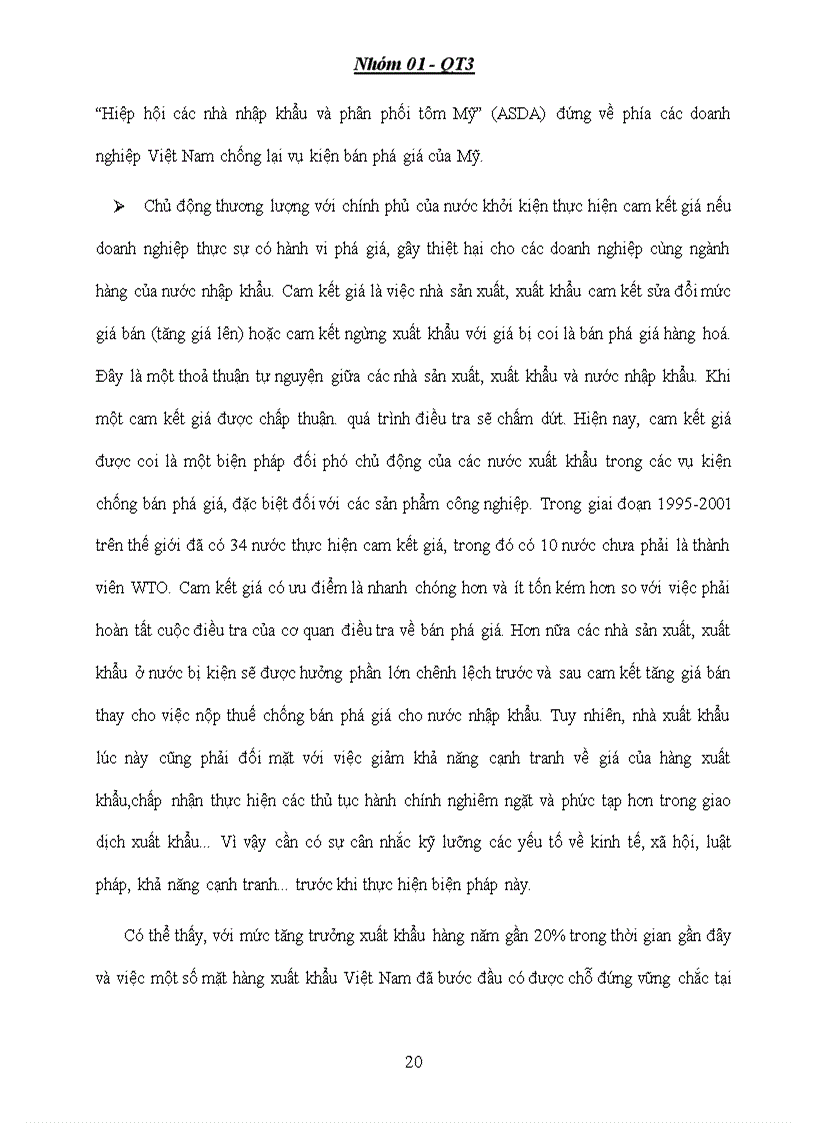 image for page Luật Chống Bán Phá Giá Và Giải Pháp Cho Doanh Nghiệp Xuất Khẩu Cá tra cá BaSa Của Việt Nam