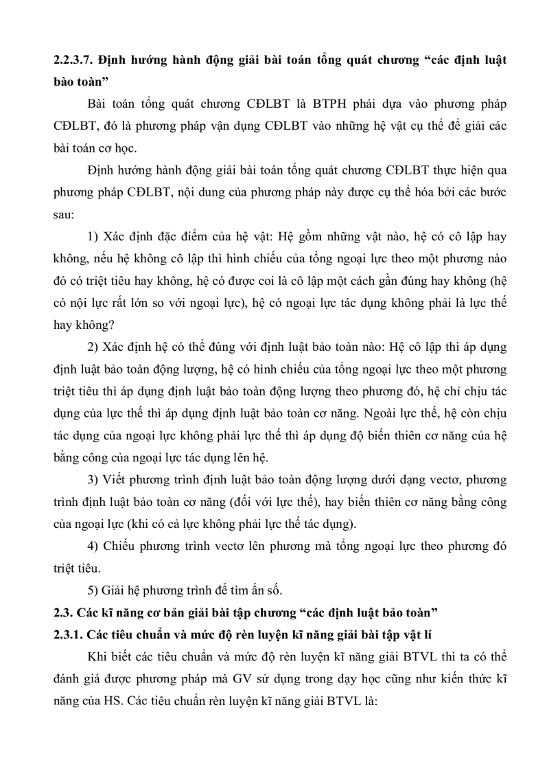 image for page Xây dựng hệ thống bài tập chương Các Định Luật Bảo Toàn lớp 10 PTTH nhằm phát triển năng lực tư duy độc lập và nâng cao hiệu quả tự học của học sinh