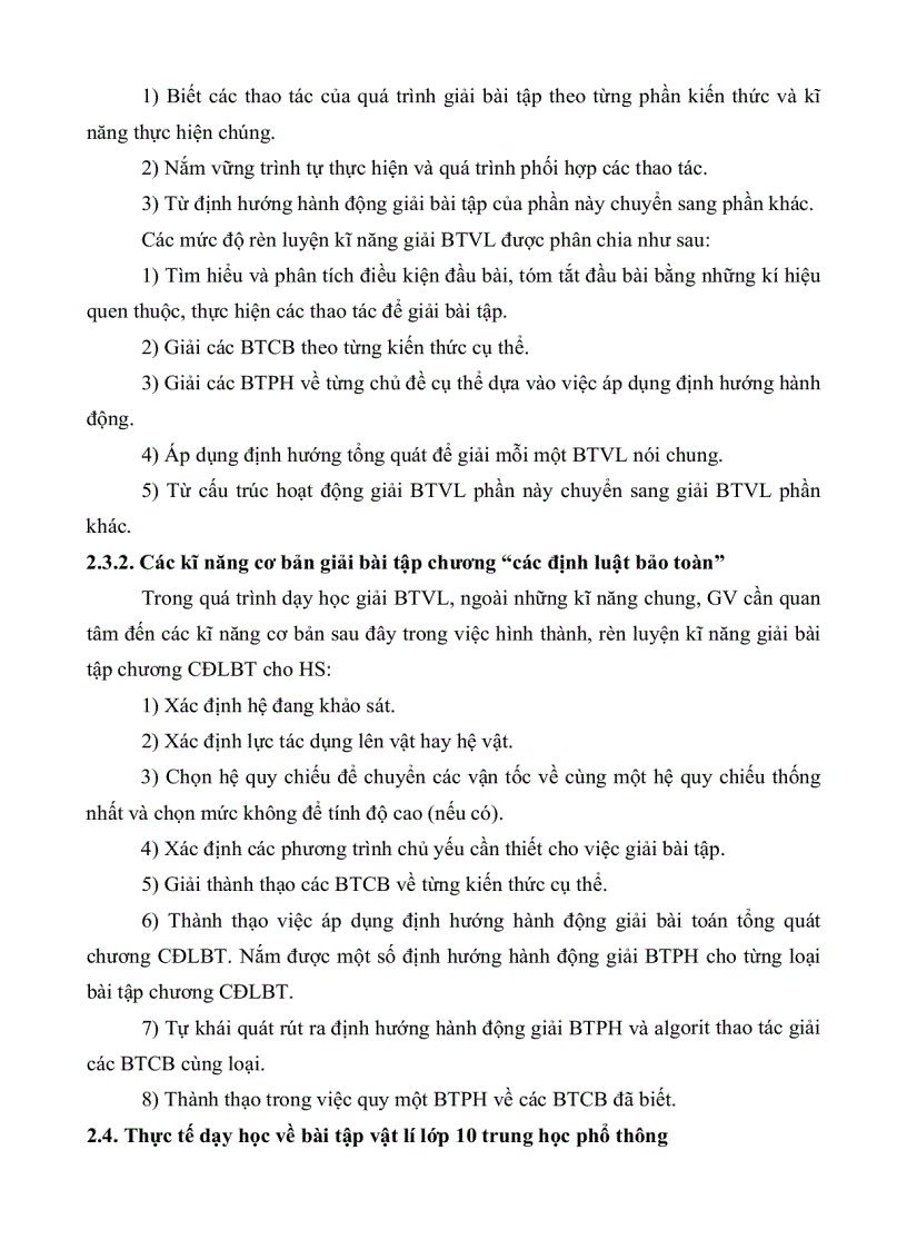 image for page Xây dựng hệ thống bài tập chương Các Định Luật Bảo Toàn lớp 10 PTTH nhằm phát triển năng lực tư duy độc lập và nâng cao hiệu quả tự học của học sinh
