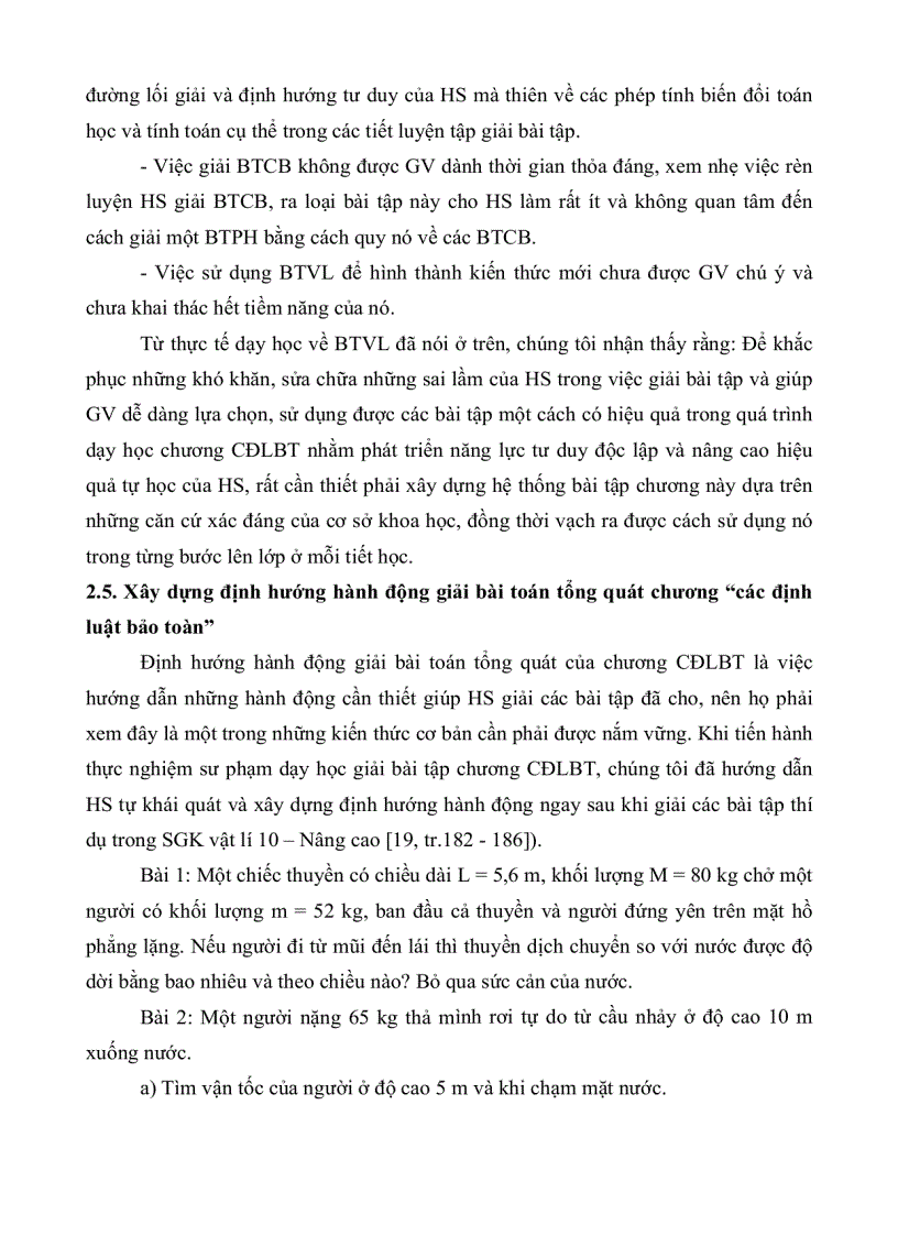 image for page Xây dựng hệ thống bài tập chương Các Định Luật Bảo Toàn lớp 10 PTTH nhằm phát triển năng lực tư duy độc lập và nâng cao hiệu quả tự học của học sinh