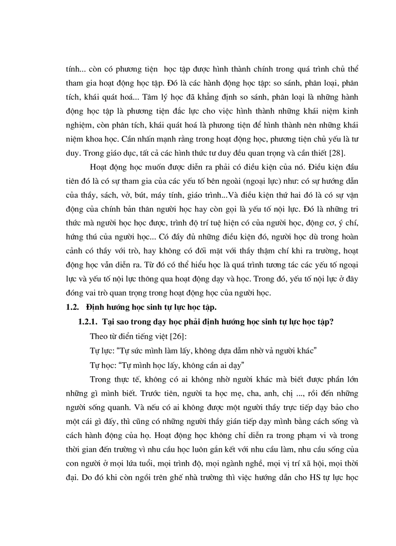 image for page Định hướng cho học sinh tự lực học tập trong dạy học chương Chất Khí vật lý 10 nâng cao