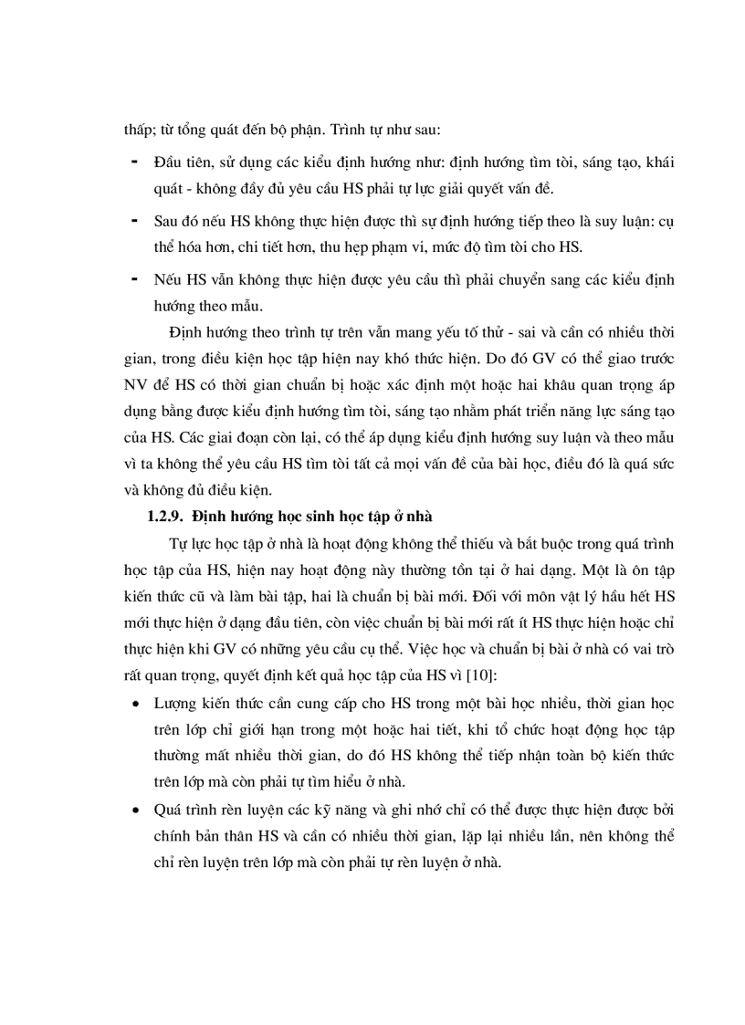 image for page Định hướng cho học sinh tự lực học tập trong dạy học chương Chất Khí vật lý 10 nâng cao