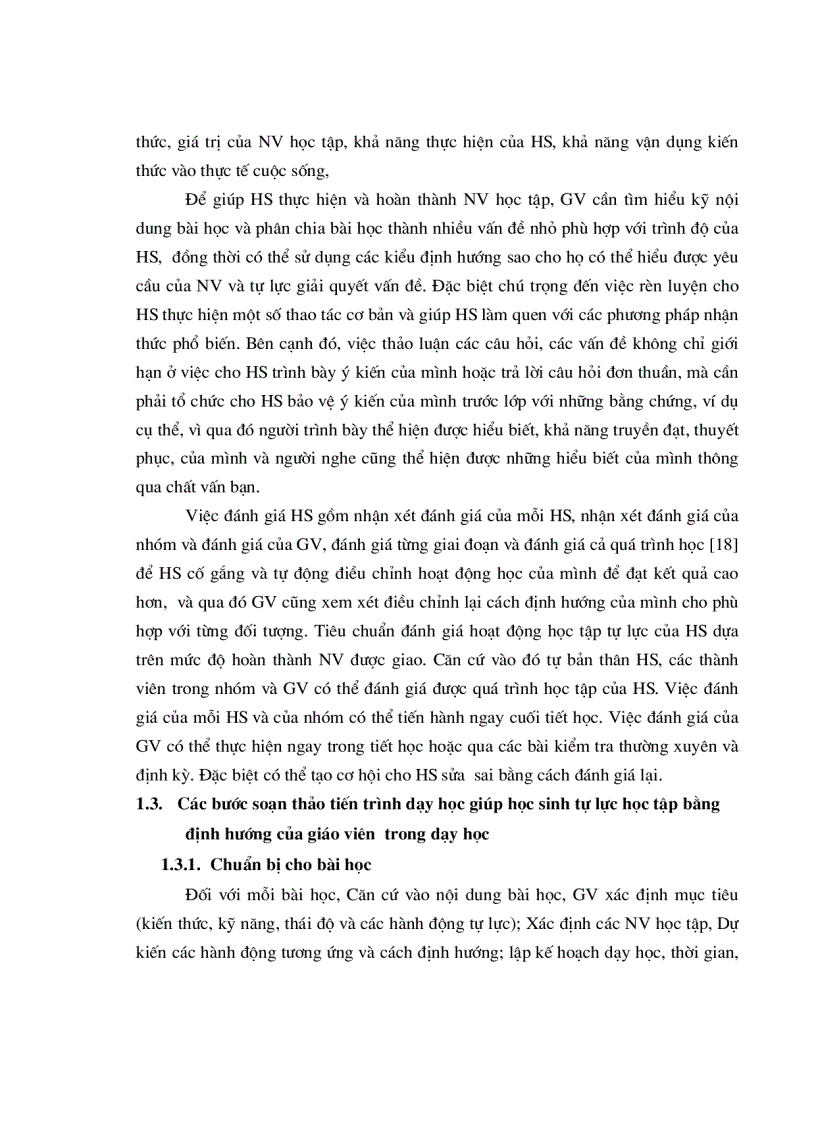 image for page Định hướng cho học sinh tự lực học tập trong dạy học chương Chất Khí vật lý 10 nâng cao