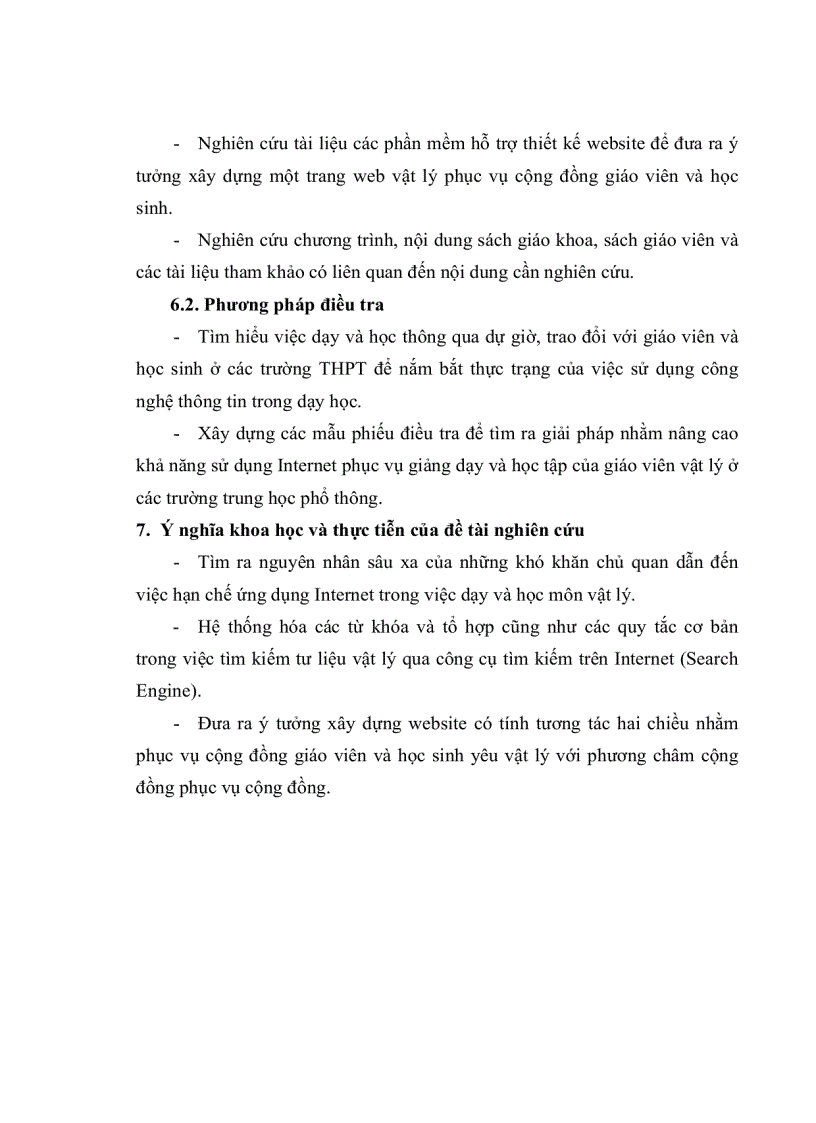 image for page Một số biện pháp nâng cao khả năng sử dụng Internet trong dạy học vật lý ở trường Trung Học Phổ Thông