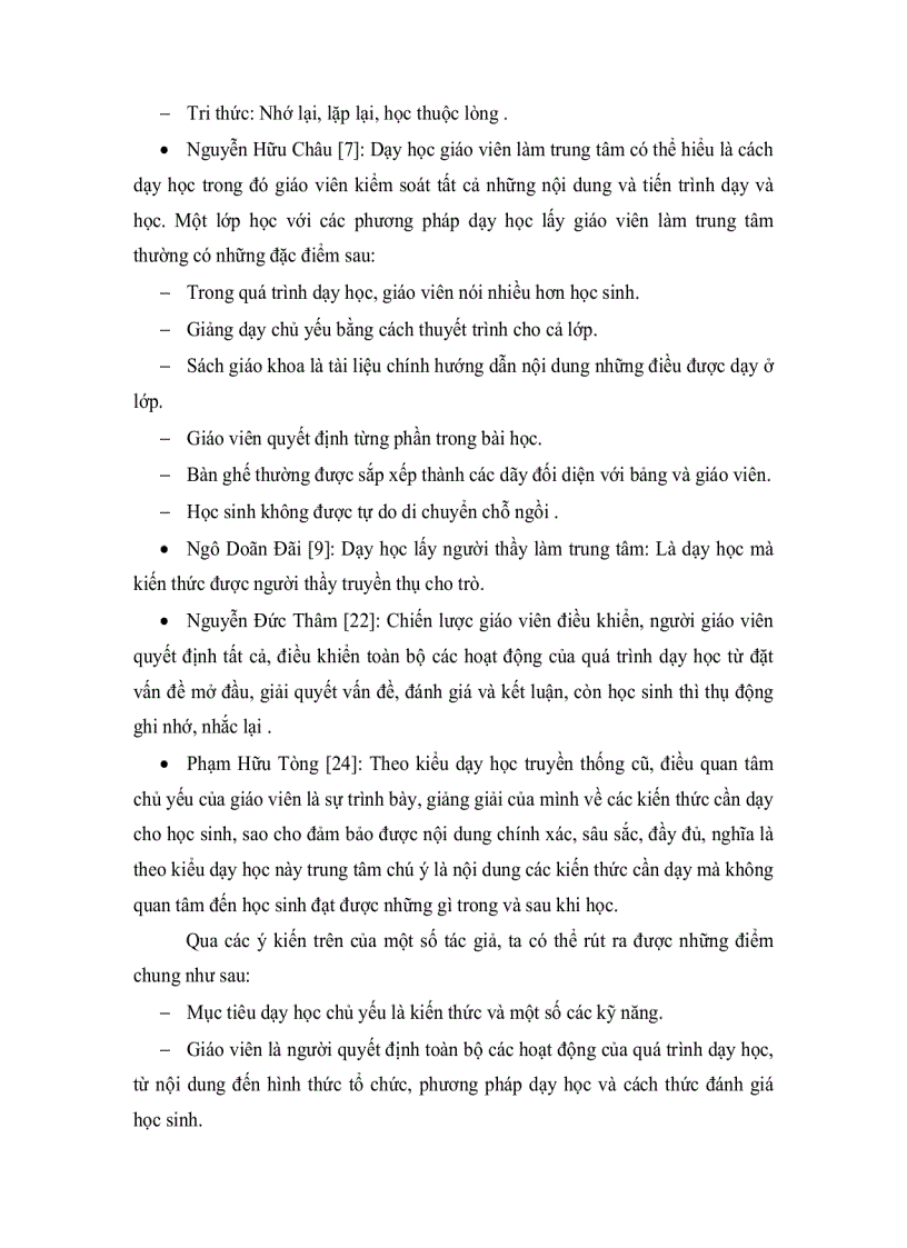 image for page Phát huy vai trò trung tâm của học sinh trong quá trình dạy học chương Động Học Chất Điểm lớp 10 Trung Học Phổ Thông ban cơ bản