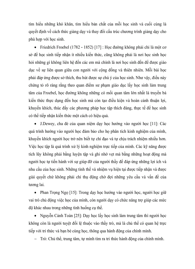 image for page Phát huy vai trò trung tâm của học sinh trong quá trình dạy học chương Động Học Chất Điểm lớp 10 Trung Học Phổ Thông ban cơ bản