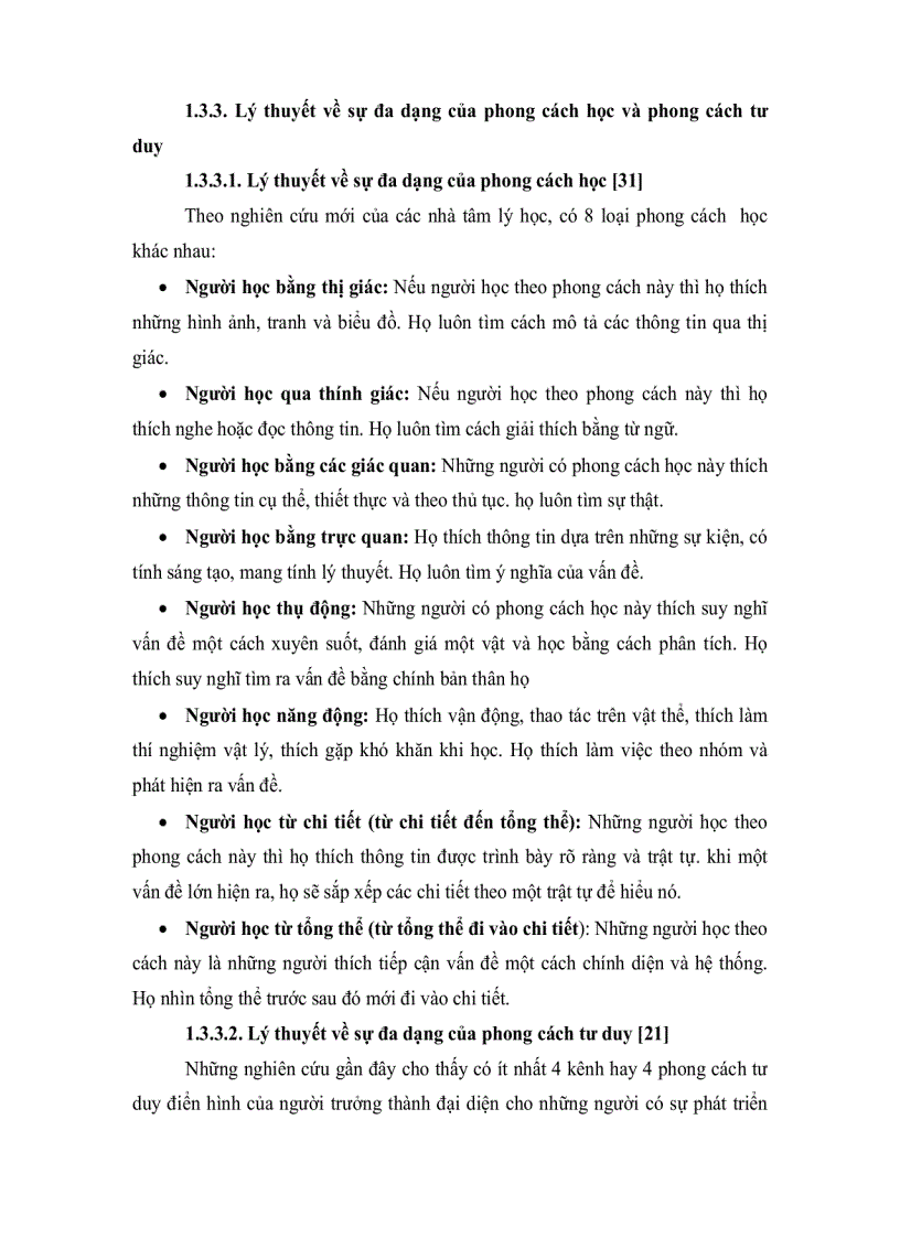 image for page Phát huy vai trò trung tâm của học sinh trong quá trình dạy học chương Động Học Chất Điểm lớp 10 Trung Học Phổ Thông ban cơ bản