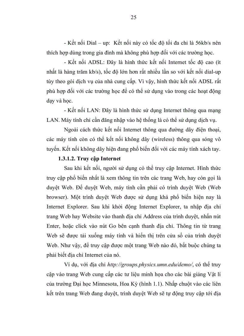 image for page Khai thác và sử dụng Internet trong dạy học phần từ trường và cảm ứng điện từ vật lí lớp 1