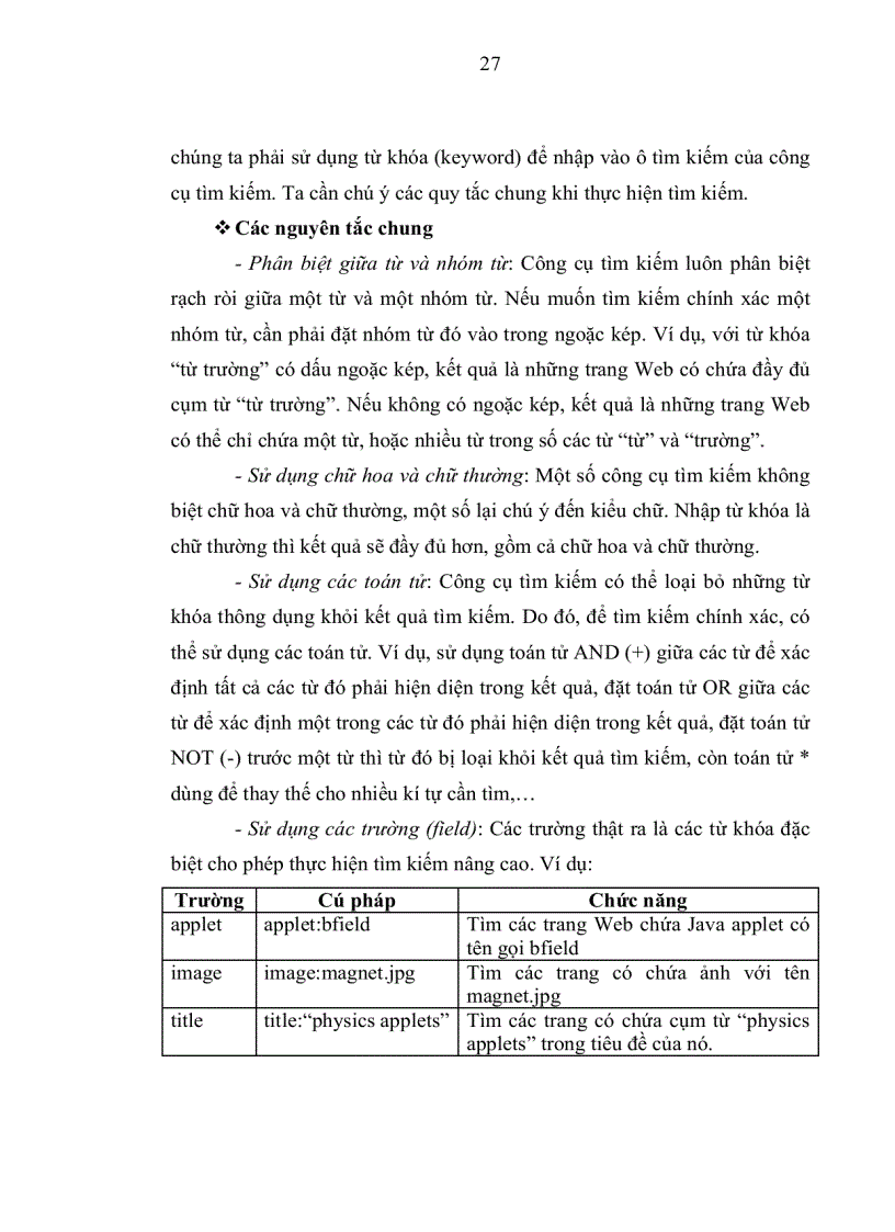 image for page Khai thác và sử dụng Internet trong dạy học phần từ trường và cảm ứng điện từ vật lí lớp 1