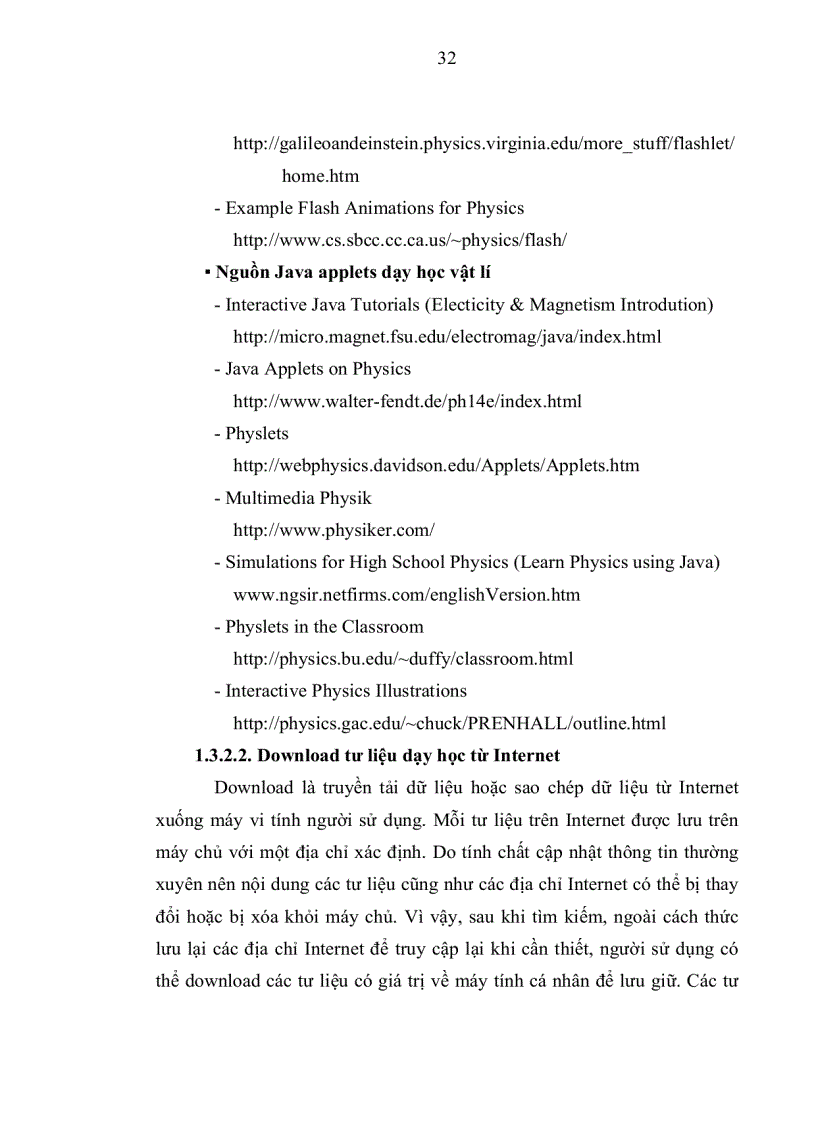 image for page Khai thác và sử dụng Internet trong dạy học phần từ trường và cảm ứng điện từ vật lí lớp 1