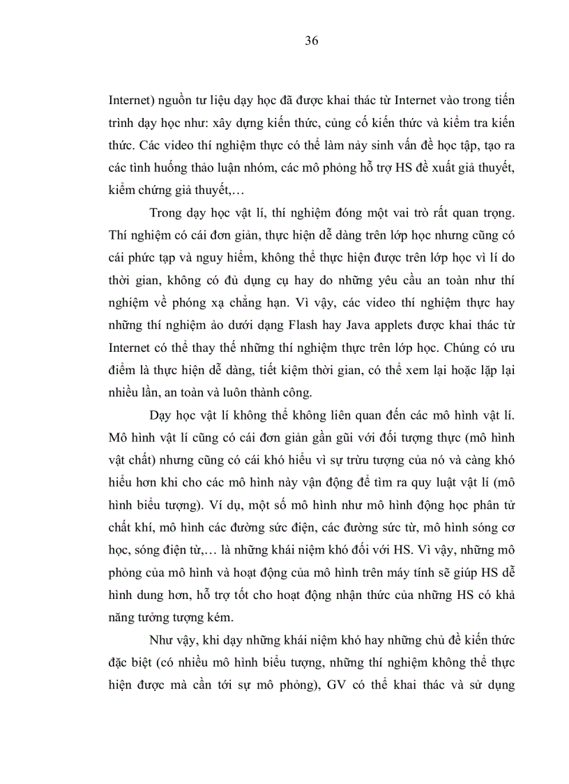 image for page Khai thác và sử dụng Internet trong dạy học phần từ trường và cảm ứng điện từ vật lí lớp 1