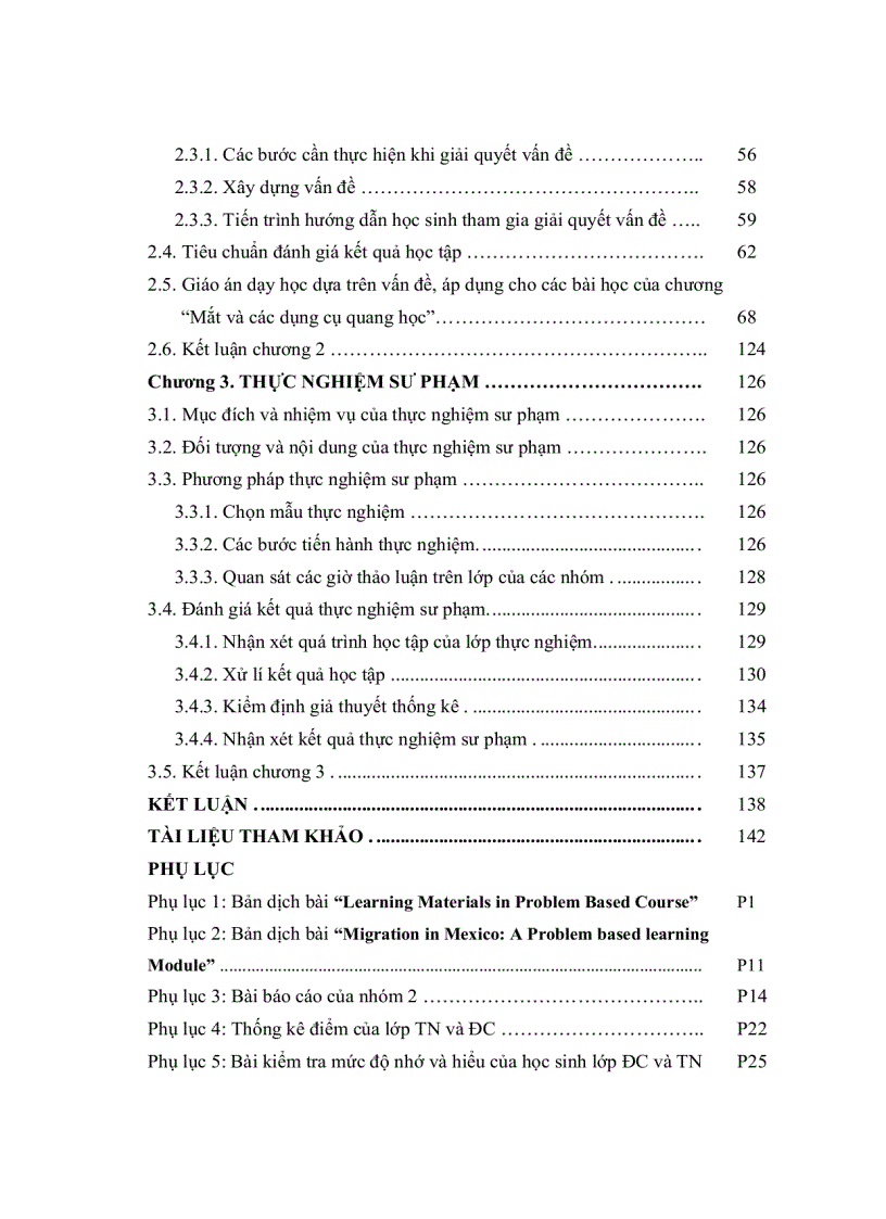 image for page Phương pháp dạy học dựa trên vấn đề PBL PROBLEM BASED LEARNING và vận dụng vào thiết kế giảng dạy chuongVII mắt và các dụng cụ quang học VL11 NC