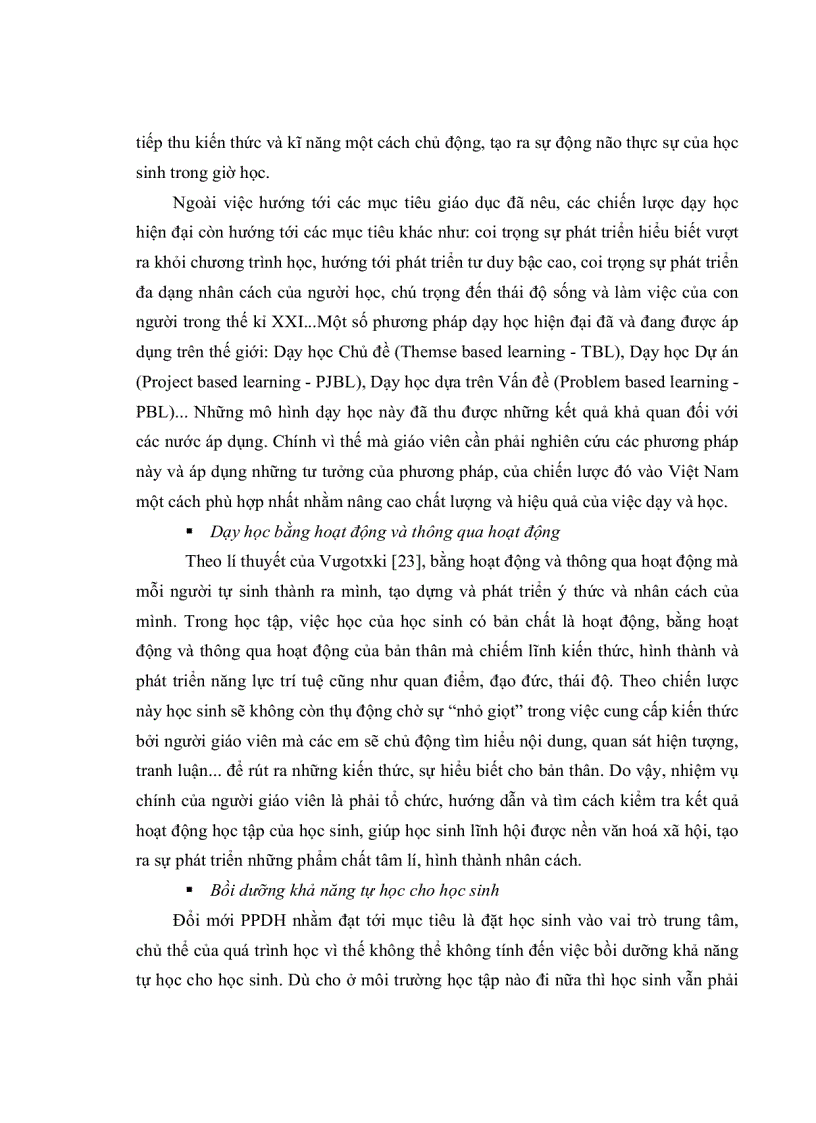image for page Phương pháp dạy học dựa trên vấn đề PBL PROBLEM BASED LEARNING và vận dụng vào thiết kế giảng dạy chuongVII mắt và các dụng cụ quang học VL11 NC