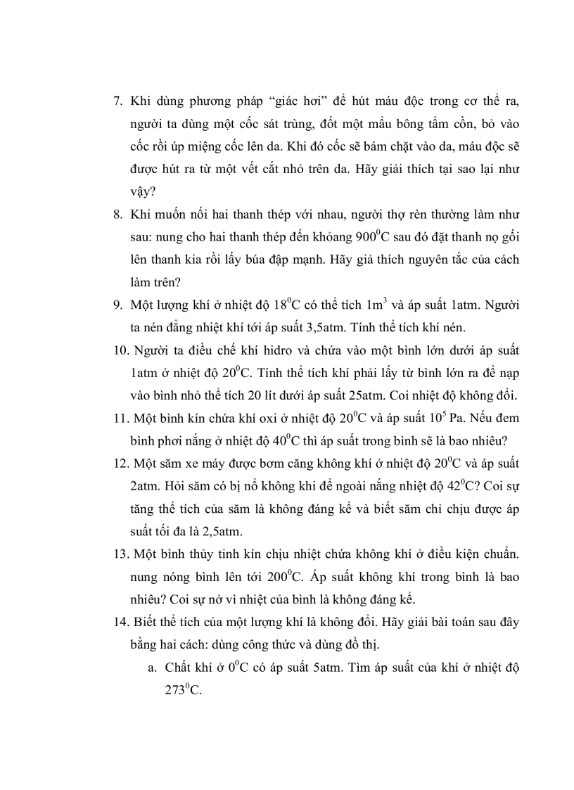 image for page Vận dụng dạy học theo chủ đề trong dạy học chương Chất Khí lớp 10 THPT ban cơ bản