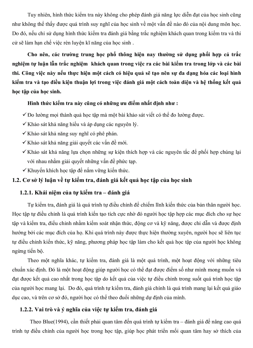 image for page Xây dựng hệ thống câu hỏi trắc nghiệm khách quan giúp học sinh tự kiểm tra đánh giá kết quả học tập trên máy tính chương III và IV Vật Lý 10 CB