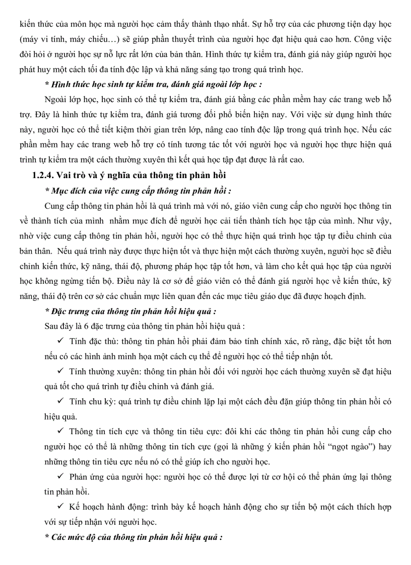 image for page Xây dựng hệ thống câu hỏi trắc nghiệm khách quan giúp học sinh tự kiểm tra đánh giá kết quả học tập trên máy tính chương III và IV Vật Lý 10 CB