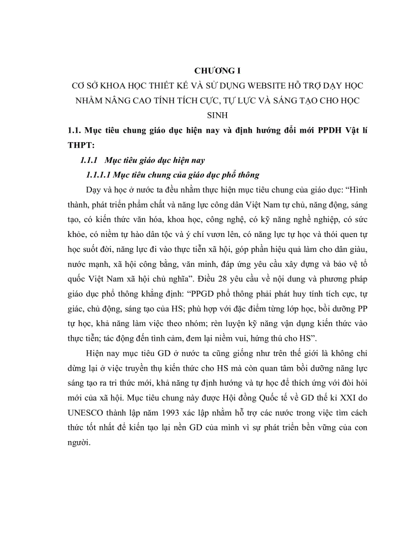 image for page Thiết kế website hỗ trợ dạy học hai chương Từ Trường và Cảm Ứng Điện Từ lớp 11 CB nhằm nâng cao tính tích cực tự lực và sáng tạo cho HS