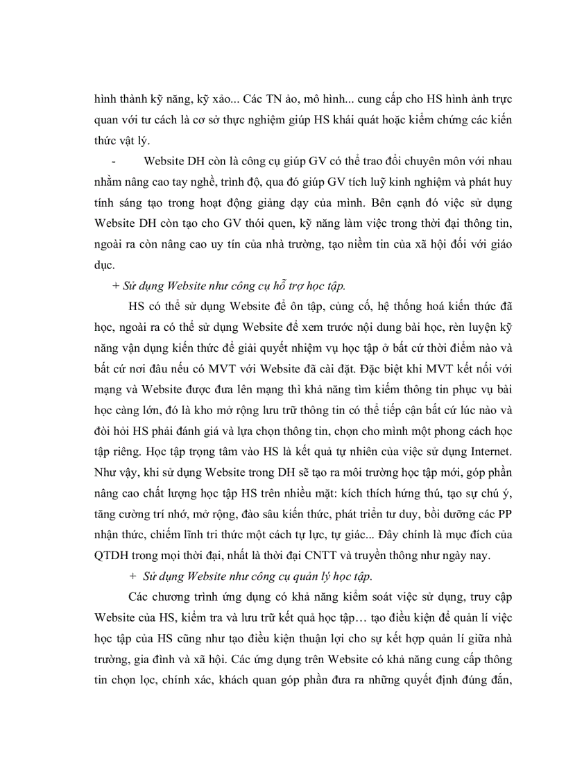 image for page Thiết kế website hỗ trợ dạy học hai chương Từ Trường và Cảm Ứng Điện Từ lớp 11 CB nhằm nâng cao tính tích cực tự lực và sáng tạo cho HS