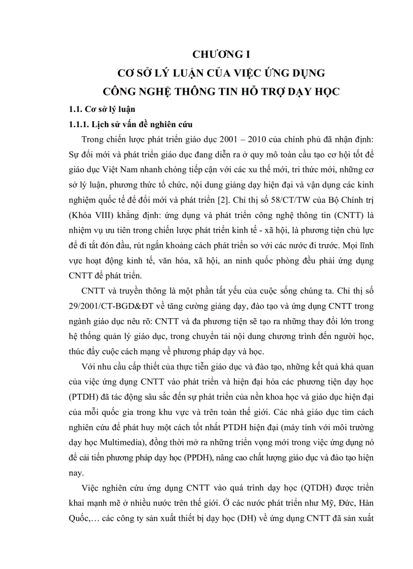 image for page Thiết kế giáo án chương dòng điện trong các môi trường vật lý 11 THPT ban cơ bản nhằm tích cực hóa hoạt động nhận thức của học sinh
