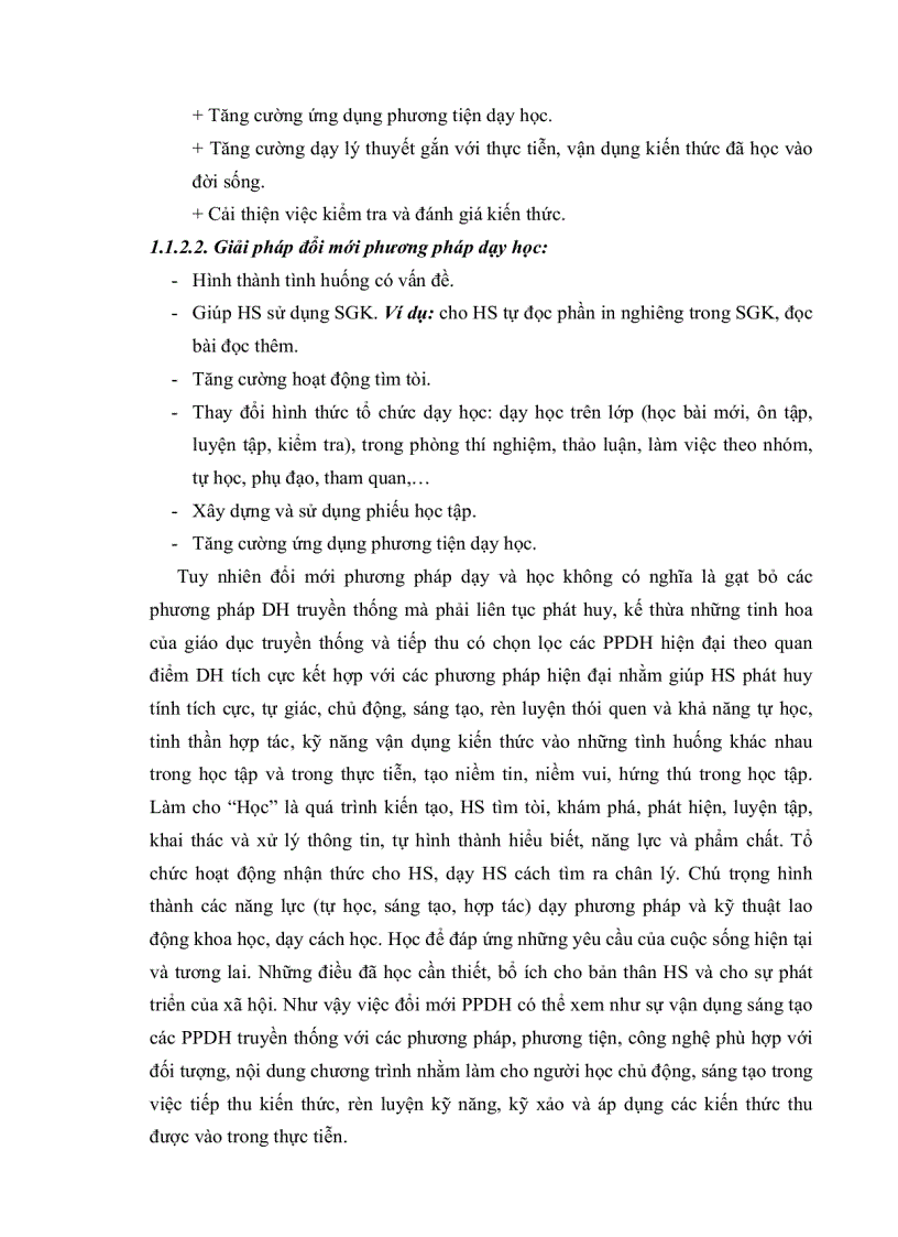 image for page Thiết kế giáo án chương dòng điện trong các môi trường vật lý 11 THPT ban cơ bản nhằm tích cực hóa hoạt động nhận thức của học sinh