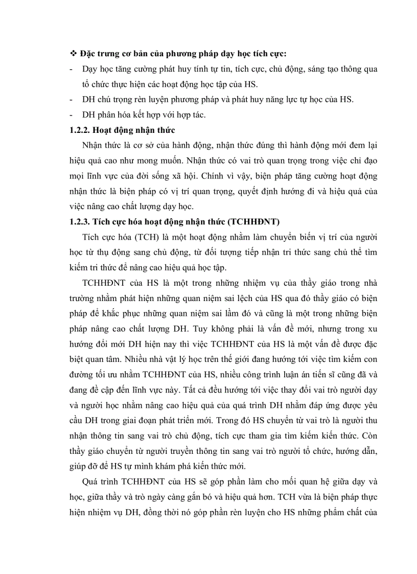 image for page Thiết kế giáo án chương dòng điện trong các môi trường vật lý 11 THPT ban cơ bản nhằm tích cực hóa hoạt động nhận thức của học sinh