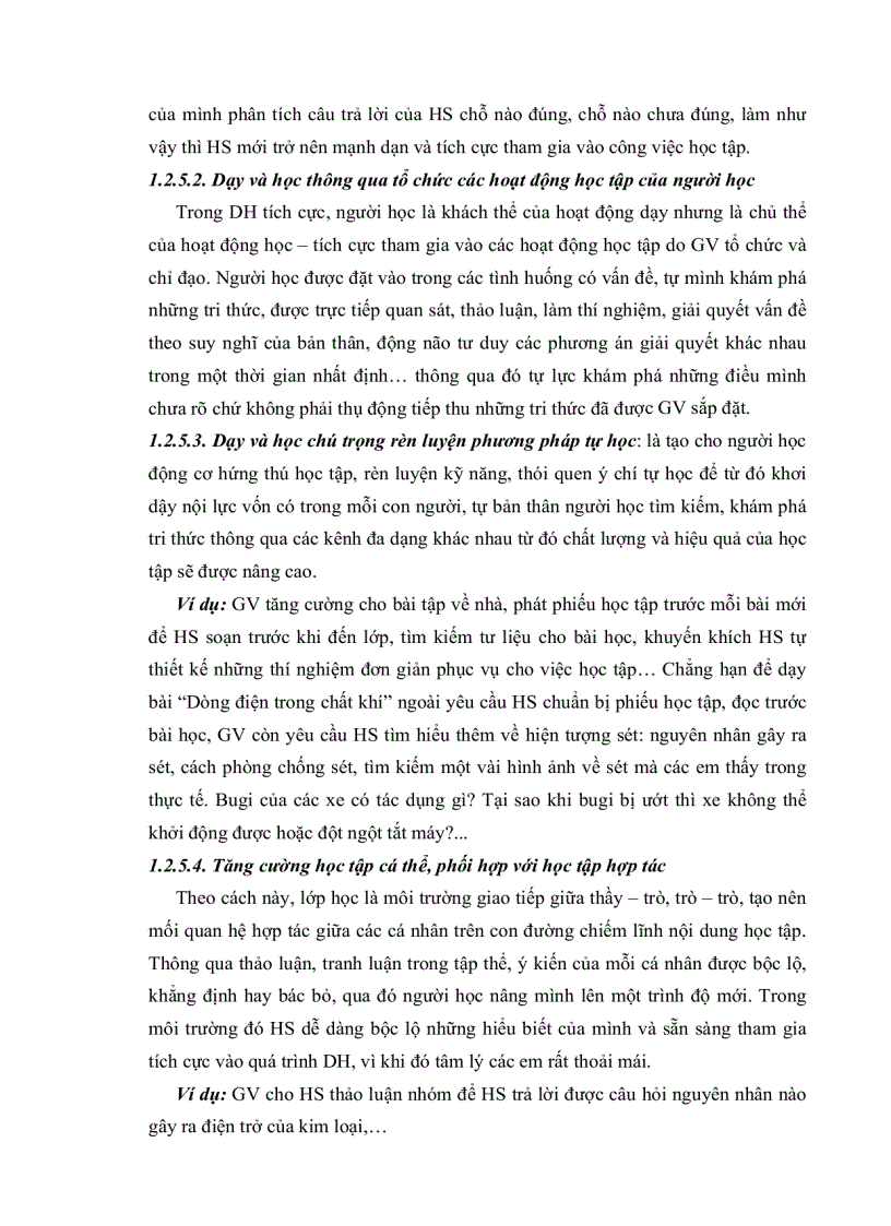 image for page Thiết kế giáo án chương dòng điện trong các môi trường vật lý 11 THPT ban cơ bản nhằm tích cực hóa hoạt động nhận thức của học sinh