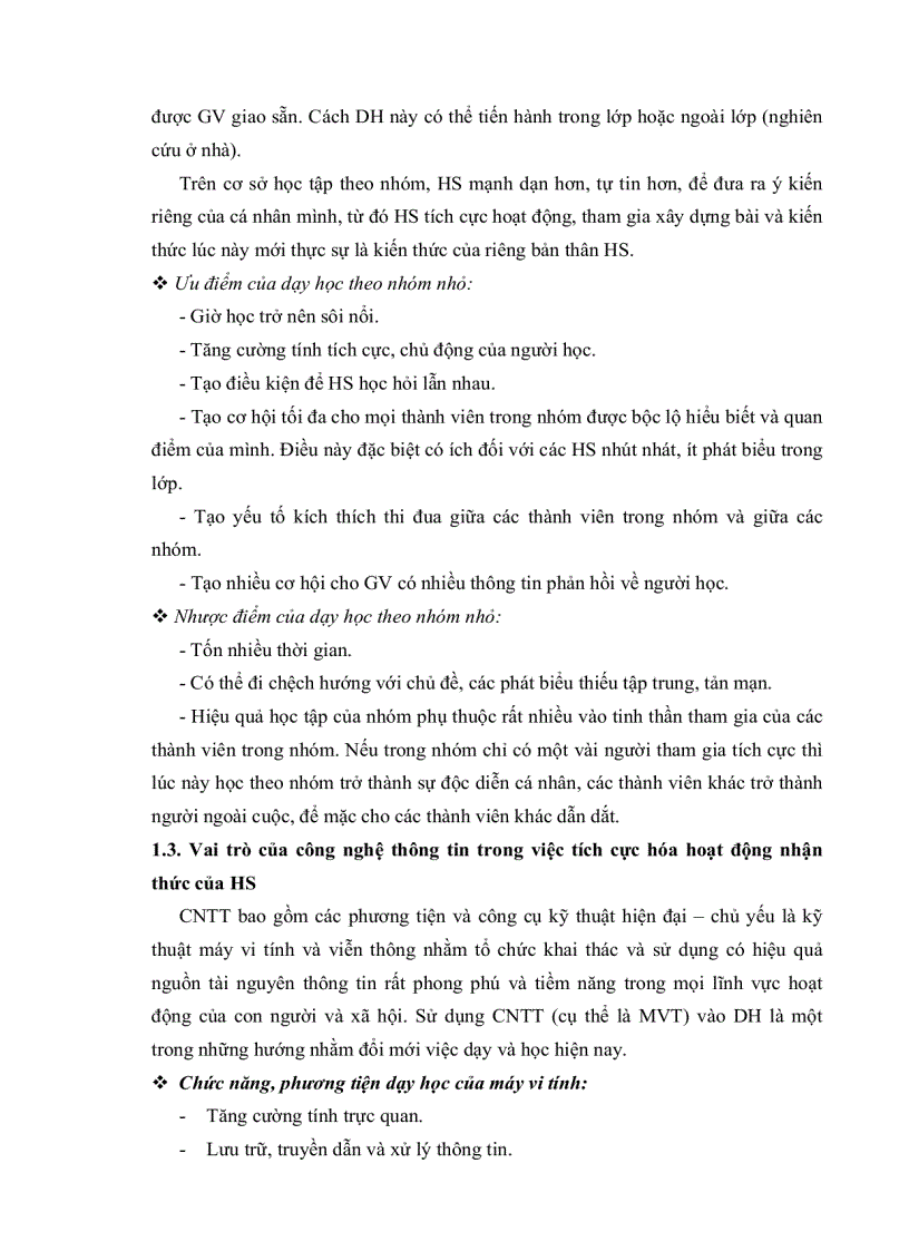 image for page Thiết kế giáo án chương dòng điện trong các môi trường vật lý 11 THPT ban cơ bản nhằm tích cực hóa hoạt động nhận thức của học sinh