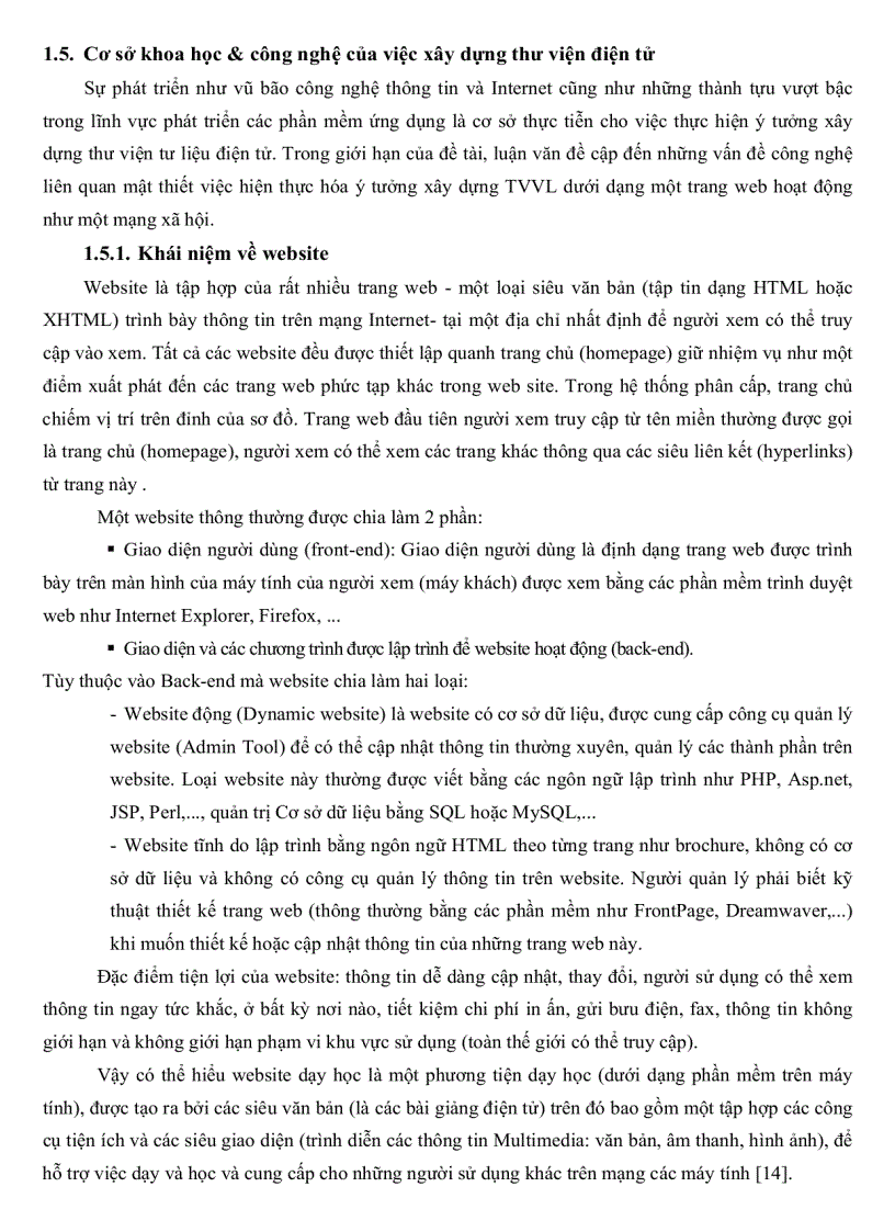 image for page Xây dựng website www thuvienvatly com hỗ trợ dạy và học vật lý ở trường Trung Học Phổ Thông