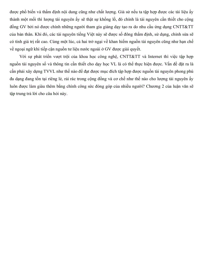 image for page Xây dựng website www thuvienvatly com hỗ trợ dạy và học vật lý ở trường Trung Học Phổ Thông