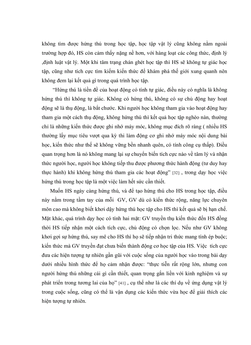 image for page Tổ chức dạy học chương Động Lực Học Chất Điểm vật lý 10 ban cơ bản gắn với thực tiễn nhằm tạo hứng thú học tập cho HS và nâng cao hiệu quả dạy học