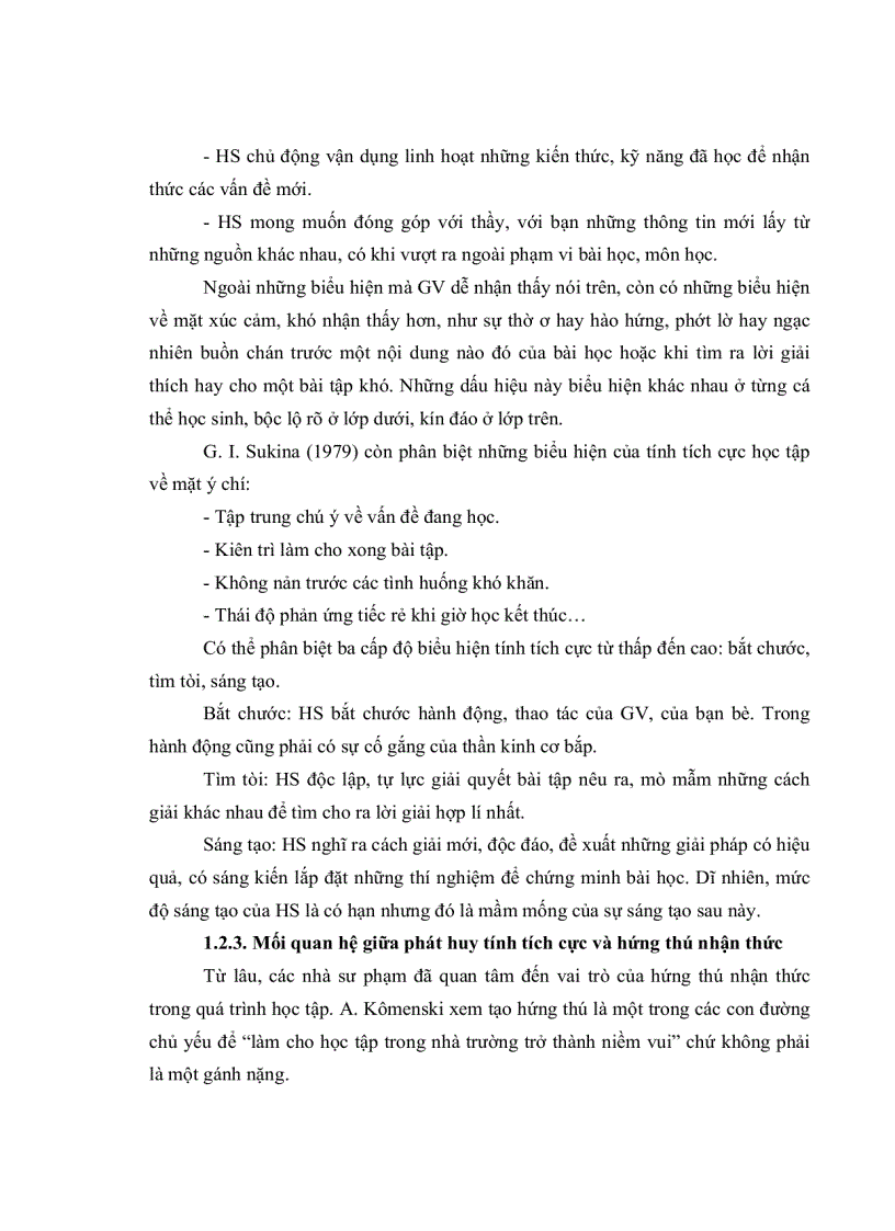 image for page Xây dựng phương án dạy học theo hướng sử dụng câu hỏi trắc nghiệm trong dạy học chương Hạt nhân nguyên tử vật lý 12 THPT nhằm phát huy tính tích cực