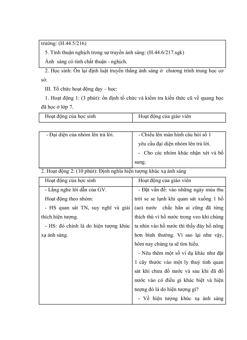 image for page Xây dựng và sử dụng câu hỏi trắc nghiệm trong dạy học chương Quang học vật lý 11 nâng cao nhằm phát huy tính tích cực của học sinh trong học tập