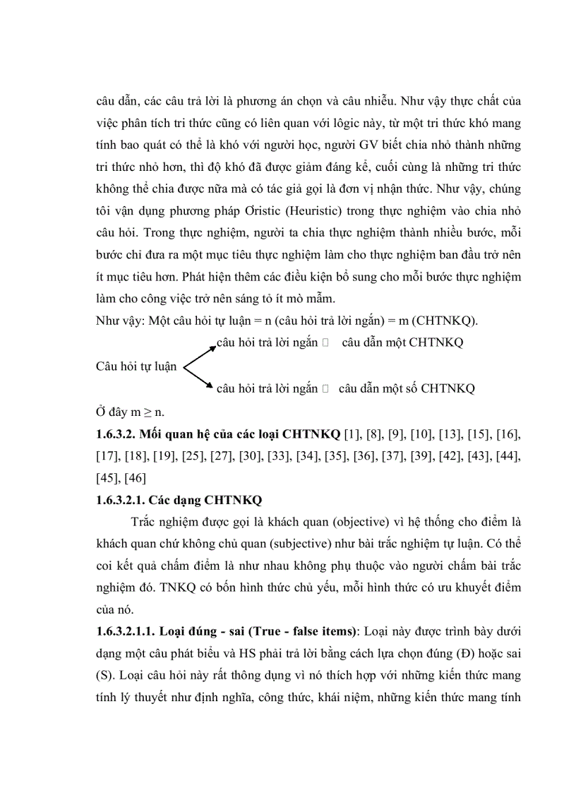 image for page Sử dụng câu hỏi trắc nghiệm khách quan nhằm phát huy tính tích cực tự lực của học sinh trong quá trình dạy học chương chất khí lớp 10 ban KHTN
