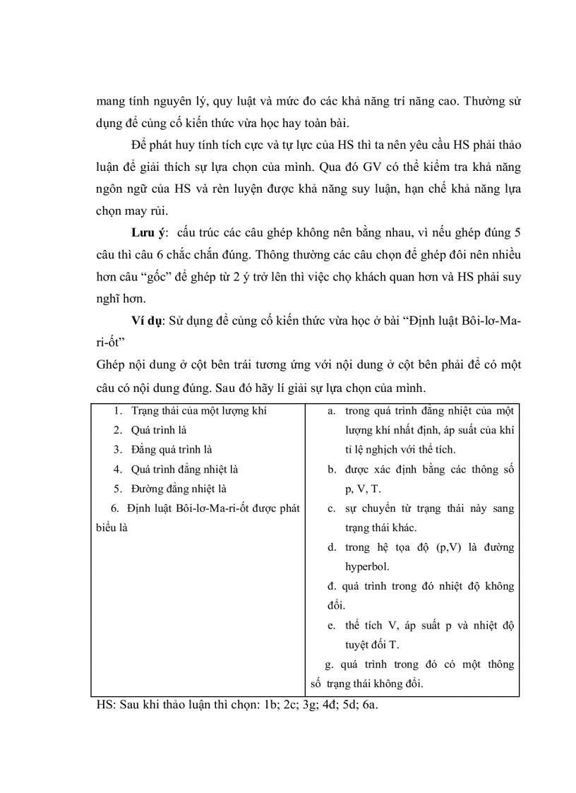 image for page Sử dụng câu hỏi trắc nghiệm khách quan nhằm phát huy tính tích cực tự lực của học sinh trong quá trình dạy học chương chất khí lớp 10 ban KHTN