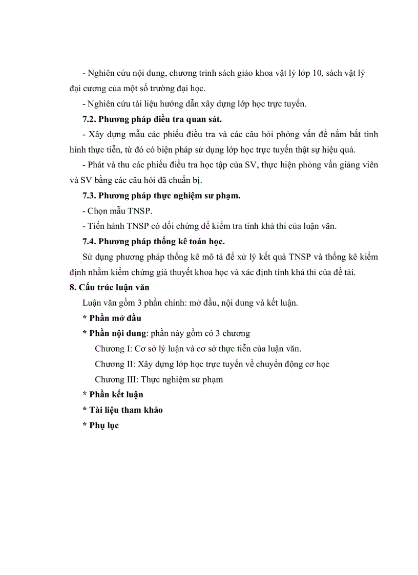 image for page Xây dựng lớp học trực tuyến về chuyển động cơ học chương trình vật lý đại cương nhằm hỗ trợ việc học vật lý bằng tiếng Anh