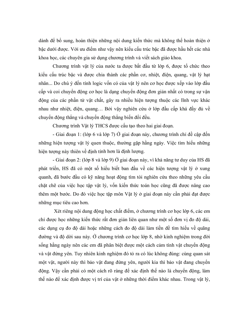 image for page Xây dựng lớp học trực tuyến về chuyển động cơ học chương trình vật lý đại cương nhằm hỗ trợ việc học vật lý bằng tiếng Anh