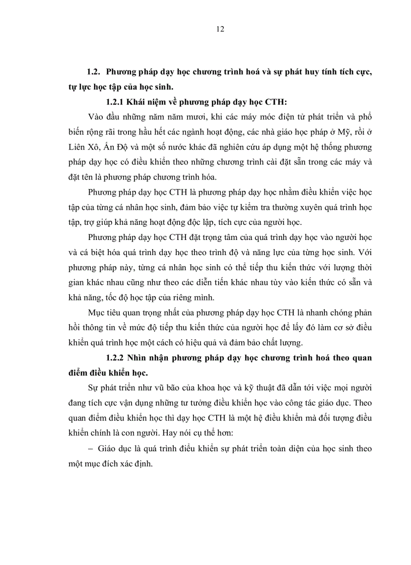 image for page Xây dựng website dạy một số bài học của chương các dụng cụ quang học lớp 11 nâng cao trên cơ sở vận dụng PPDH chương trình hóa nhằm phát huy tính