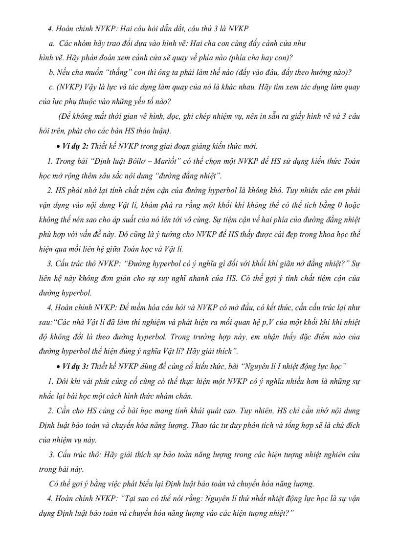 image for page Vận dụng phương pháp dạy học khám phá vào dạy học chương chất khí VL 10 Cơ Bản nhằm phát triển tư duy của học sinh